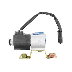 Válvula Solenoide Frente Motor 12V 3/2 Vias Plug Retangular VW/Cargo MAN
