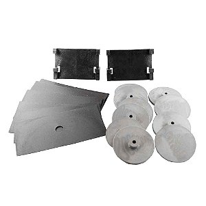 Jogo Calço Anti-Ruído Molengo Traseiro F250 98