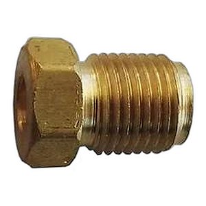 Porca Conexão Cano Cobre 1/4" x 7/16" x 24