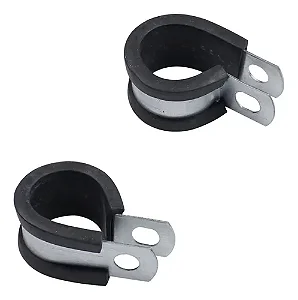 Abraçadeira com Borracha 6mm