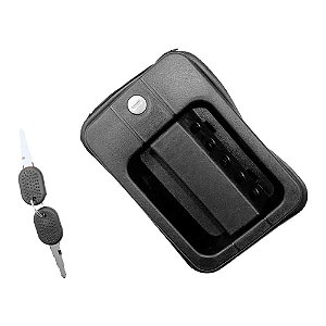 Maçaneta Externa Porta Lateral Esquerda IVECO Cavallino 97 com Chave