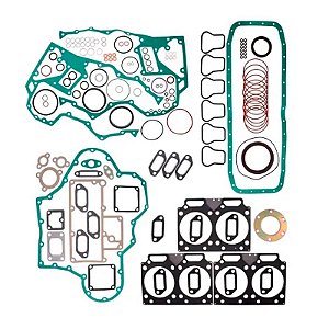 Jogo Junta Motor MWM X12 6.12 Maxforce 7.2L 6 Cilindros Eletrônico Cabeçote com Retentor