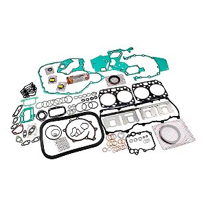 Jogo Junta Completo Motor Man D08 4 Cilindros Com Retentor VW Constellation Worker