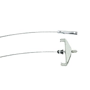 Cabo de Freio Frontal F250 Com Simples/Duty a Disco 1998/2002