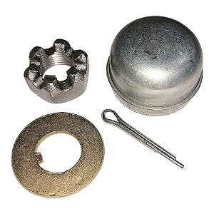 Kit Calota Cubo Dianteiro F250/350 98 com Trava Porca Manga Externa