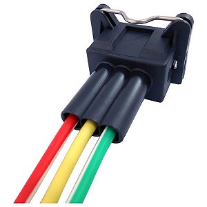 Chicote 3 Vias Sensor Rotação Detonação Fiat GM