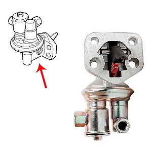 Bomba Combustível Ar Condicionado 20/40 S4/S4T Maxion Maxio