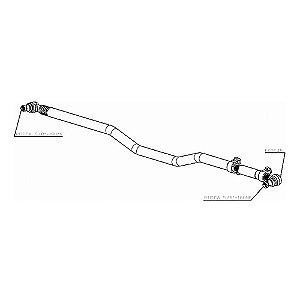 Barra de Direção Longa Volkswagen Delivery 9160/10160/1118 1668MM