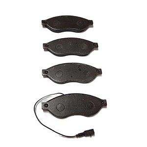 Jogo de Pastilhas de Freio Dianteiro para Fiat Ducato 2009