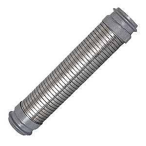 Tubo Flexível de Escape em Aço Inoxidável Sanfona 3" 370mm VW Constellation