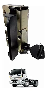 Fechadura Porta Lateral Direito Ford Cargo
