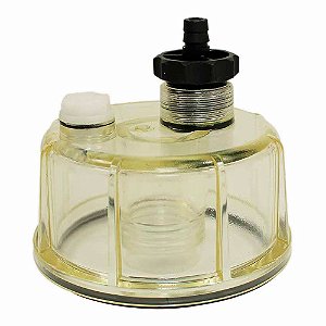 Copo de Vidro do Filtro de Combustível Racor