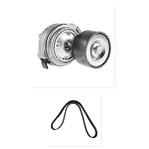 Kit Tensor Correia Alternador VW 13190 15190 17190 e Outros