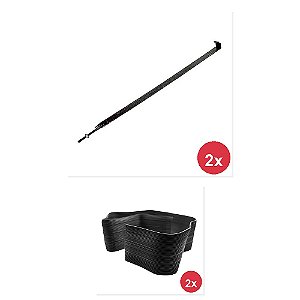 Kit Cinta Tanque Combustível Borracha VW 12140 12170 12180 e Outros