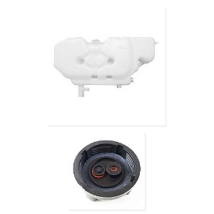 Kit Reservatório Tampa DÁgua Radiador VW 1099 12140 12170 e Outros