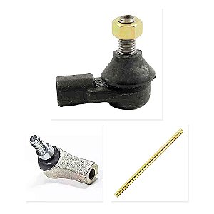 Kit Terminal Tirante Trambulador Haste Ligação VW 1630 1730 e Outros