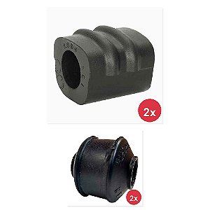 Kit Bucha Estabilizadora Dianteiro Ponta VW 690 7110 8150 e Outros