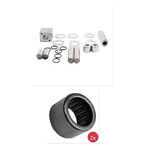 Kit Jogo Reparo Trambulador Rolamento Mecanismo Alavanca VW 12140 12170 e Outros