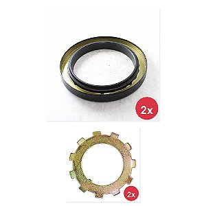Kit Retentor Roda Traseiro Trava Aranha VW 10160 10160E 111 e Outros