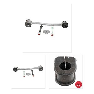 Kit Bieleta Estabilizadora Bucha Dianteiro F4000 1998 1999 2000 e Outros