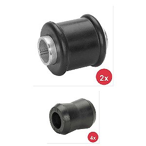 Kit Bucha Amortecedor Dianteiro VW 6.90 7.90 7.110 e Outros