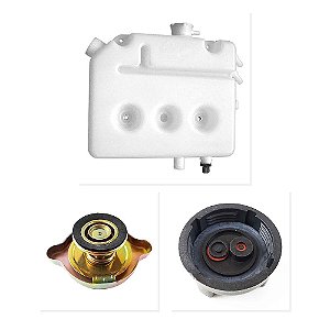 Kit Reservatório Tampa Radiador VW 10087 1099 e Outros