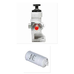 Kit Cabecote Filtro Combustível Separador DÁgua Mercedes 13150 13170 e Outros