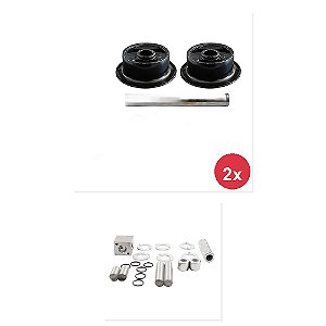 Kit Coxim Traseiro Jogo Reparo Trambulador VW 1113 1114 1117 e Outros