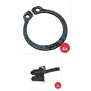 Kit Anel Trava Eixo Cabine Pino VW 12140 13150 1316 e Outros