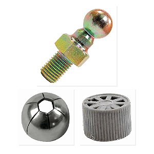 Kit Reservatório DÁgua Coxim Apoio Intercooler VW 12140T 13150 13170E e Outros