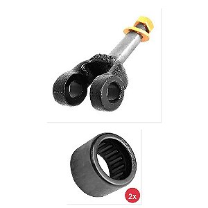 Kit Garfo Apoio Alavanca Rolamento Mecanismo VW 12140T 13150 13170 e Outros