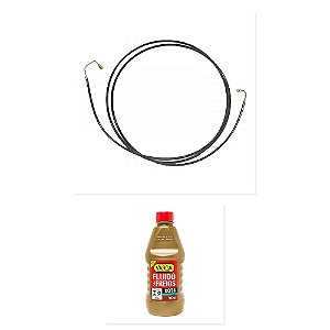 Kit Cilindro Mestre Auxiliar Fluido Freio DOT4 VW 12180 13150 14150 e Outros