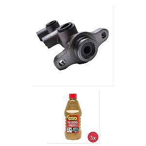 Kit Cilindro Mestre Freio Fluido DOT4 F1000 F2000 e Outros