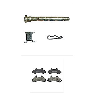 Kit Pino Trava Pastilha Freio D20 F250 F1000 4X4 4X2 e Outros