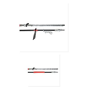 Kit Cabo Freio Traseiro Mercedes 2002 2004 2005 e Outros