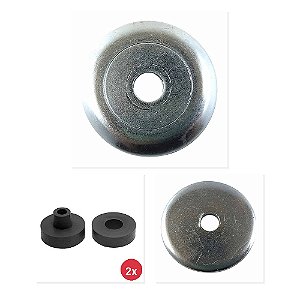 Kit Arruela Bucha Amortecedor Dianteiro Traseiro None F1 F4000 e Outros