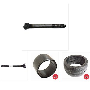 Kit Eixo S Direito Esquerdo Bucha VW Constellation 12140 13150 13170 e Outros