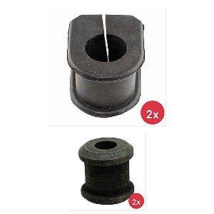 Kit Bucha Estabilizadora Amortecedor None F2 350 4000 e Outros