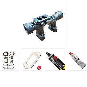 Kit Coletor Escape Junta Turbina MWM 12180 13180 14150 e Outros