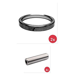 Kit Sede Válvula Escape Guia Válvula Admissão CUMMINS 1832E 1932 1933 e Outros