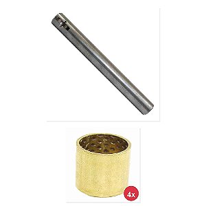 Kit Eixo Liberacao Carcaca Bucha Embreagem VW 1215 1217 e Outros