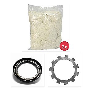 Kit Estopa Retentor Cola Trava Aranha VW 02011 02012 0273 e Outros