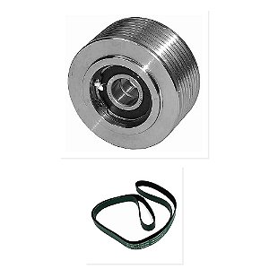 Kit Polia Correia Alternador VW 1119 1317 e Outros