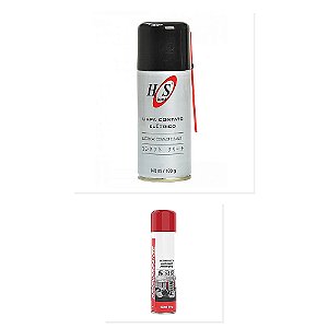 Kit Limpa Contato Eletrico Desengripante Anticorrosivo None e Outros