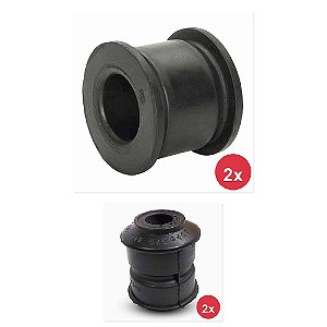 Kit Bucha Estabilizadora Dianteiro Traseiro VW 10160 1985 e Outros