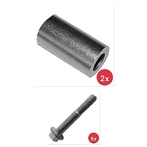 Kit Junta Espacador Parafuso Coletor Escape Cummins 1119 1317 e Outros