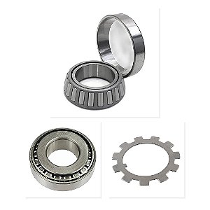 Kit Rolamento Roda Traseiro Trava Aranha Cubo VW 7100 8140 9150 e Outros