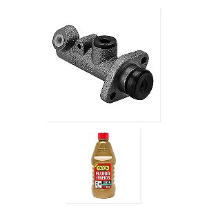 Kit Cilindro Mestre Embreagem Fluido Freio DOT4 Mercedes 1113 1114 1117 e Outros