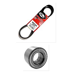 Kit Correia Rolamento Alternador Ventilador None 1712 1998 1999 e Outros