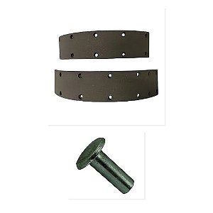 Kit Lona Freio Dianteiro Rebite F4000 0435 1600 1800 e Outros